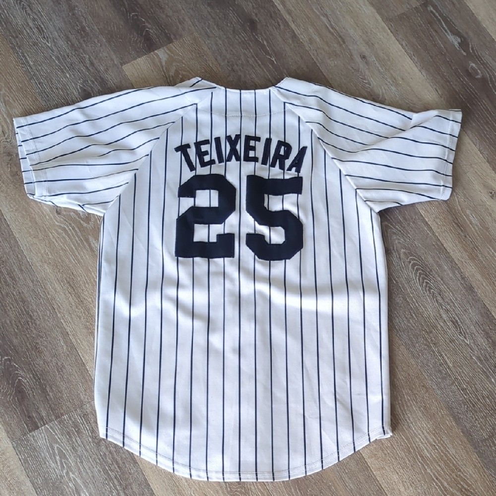 New York Yankees Pinstripe Baseball Jersey
